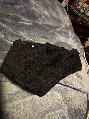 Black underwear lace